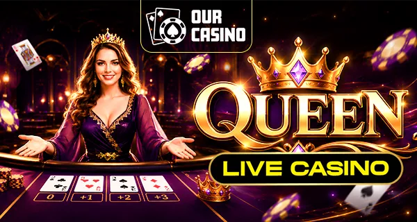 Queen live casino table on Winexch